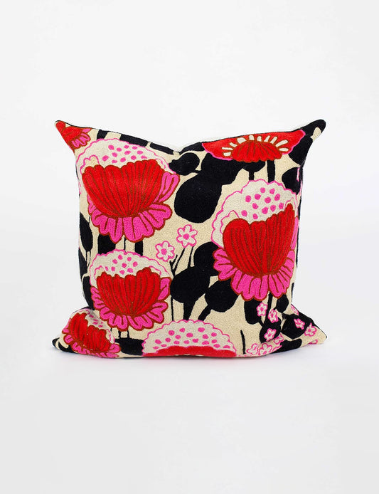 Kashmir Poppy Cushion 50x50CM