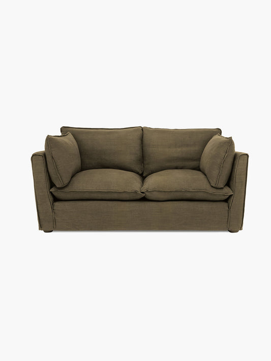 Cocobella 2 Seater Sofa in Beatrice Olive