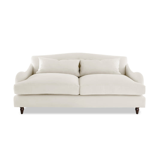 Felix 3 seater sofa in Cotton Linen Cool Coconut