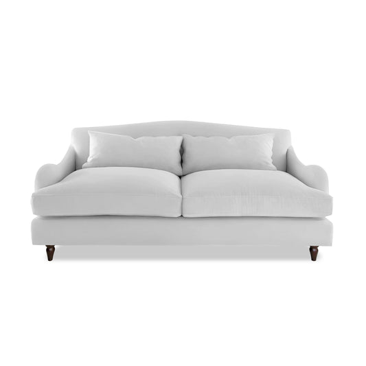 Felix 3 seater sofa in Cotton Linen Snow Drop