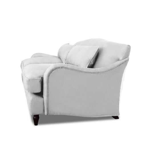 Felix 3 seater sofa in Cotton Linen Snow Drop