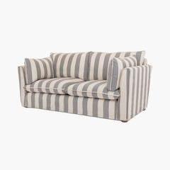 Cocobella 3.5 Seater Sofa in Garden Grey Stripe