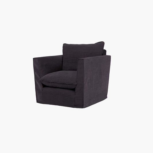 Cocobella Armchair in Beatrice Midnight