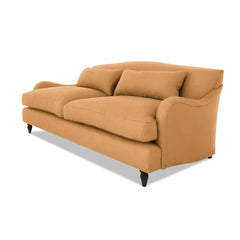 Felix 3 seater sofa in Natural Linen Sunflower