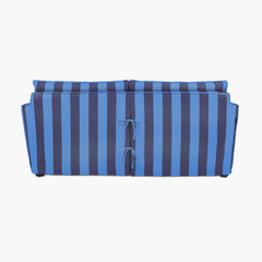 Cocobella 2.5 Seater Sofa in Coastal Blue Stripe