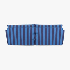 Cocobella 3.5 Seater Sofa in Coastal Blue Stripe