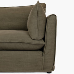 Cocobella 3 Seater Sofa in Beatrice Olive