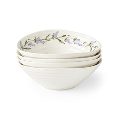 Lavandula Cereal Bowls - Set of Four