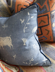 Avebury Denim Cushion 55x55CM