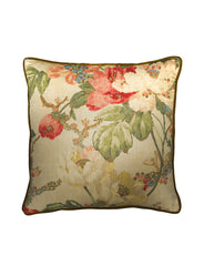 Peony Natural Cushion 55x55CM