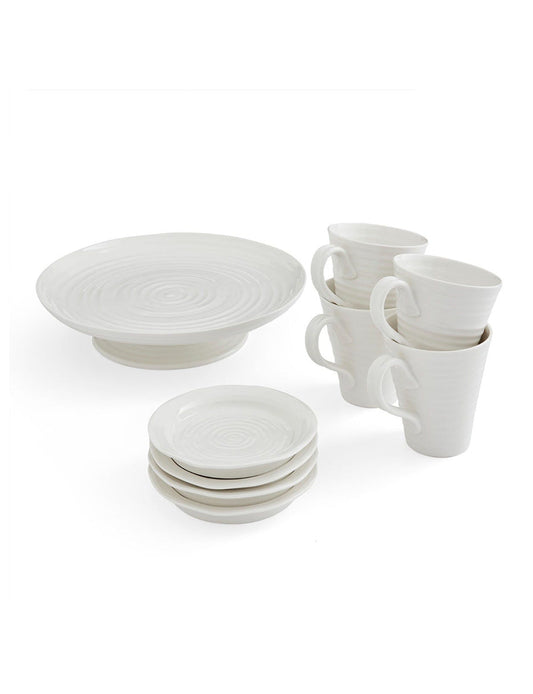 White Porcelain Afternoon Tea Set