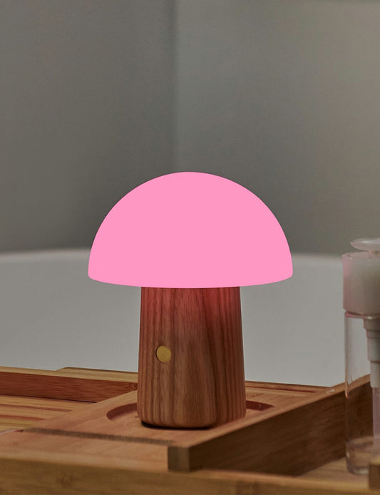 Mini Alice Mushroom Lamp - White Ash Wood