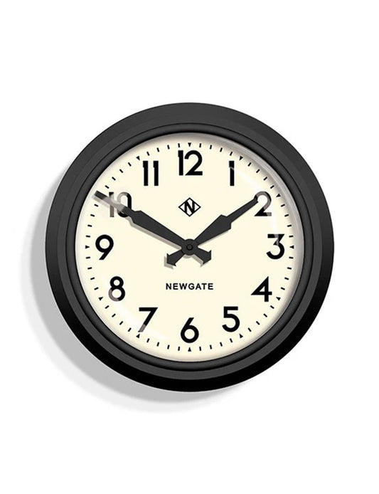 Electric Wall Clock - Black