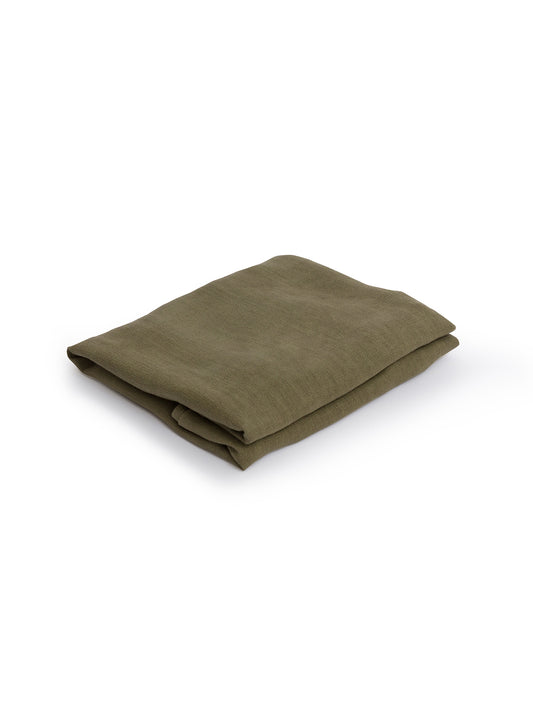 Cocobella Footstool Cover in Beatrice Olive