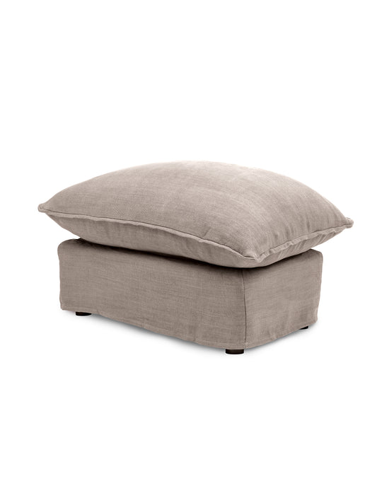 Cocobella Footstool in Beatrice Barley