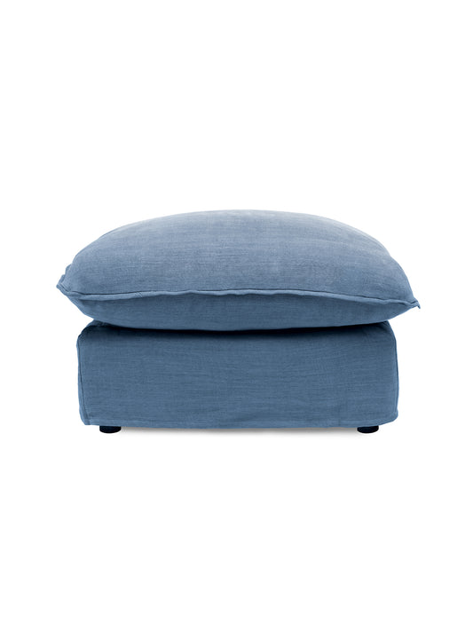 Cocobella Footstool in Boho Denim