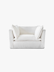 Cocobella Loveseat in Beatrice Camelia