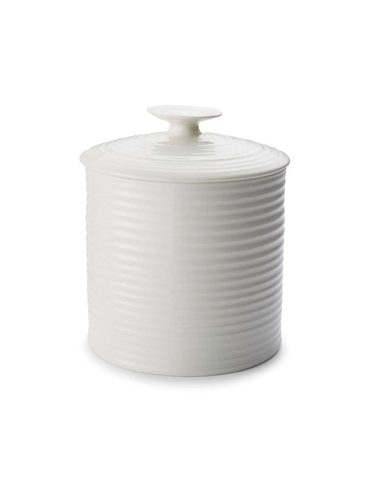 White Porcelain Large Storage Jar