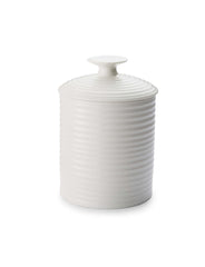 White Porcelain Medium Storage Jar