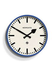 Number Three Railway Wall Clock - Blue