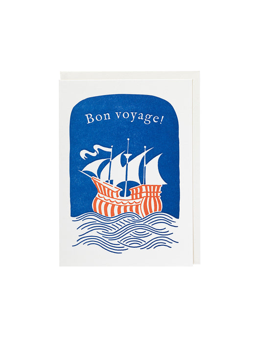 Bon Voyage! Ship Card