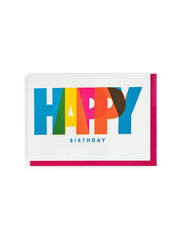 PressInk Happy Birthday Card