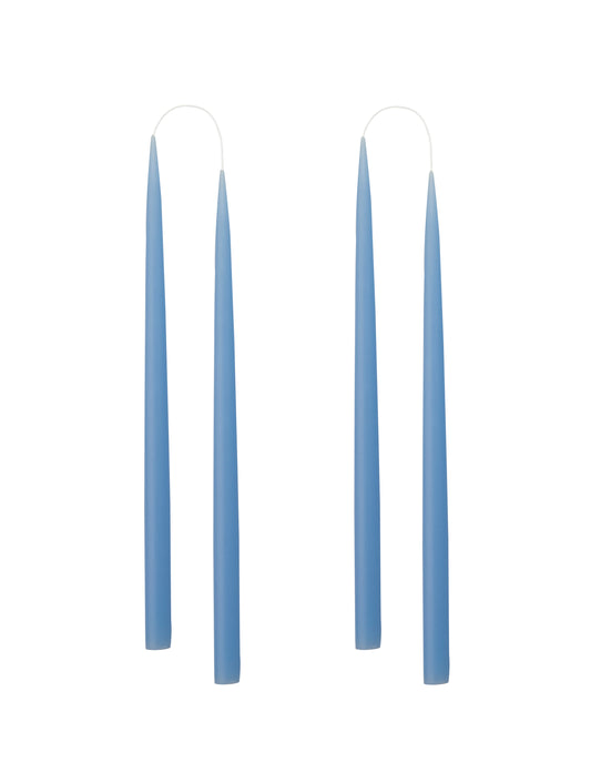 Hand Dipped Taper Candles 35cm - 4 per gift box - Lavender