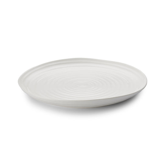 White Porcelain Round Platter