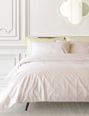 Alyssum King Size Duvet Cover and 2 Standard Pillowcases Set - Peach (Pre order for delivery in end October)