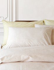 Alyssum Single Duvet Cover and Standard Pillowcase Set - Peach (Pre order for delivery in end October)