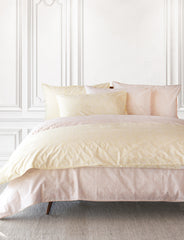 Alyssum Super King Size Duvet Cover and 2 Standard Pillowcases Set - Yellow (Pre order for delivery in end October)