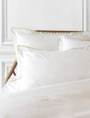 Anemone Single Duvet Cover and Standard Pillowcase Set - Green (Pre order for delivery in end October)