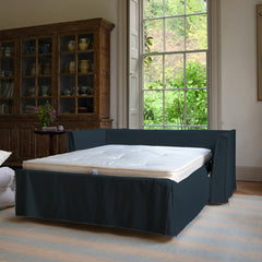 Coco 2.5 Seater Sofa Bed in Midnight Linen - Made to Order