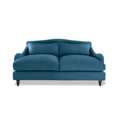 Felix 2.5 Seater Sofa in Indigo Linen - Made to Order