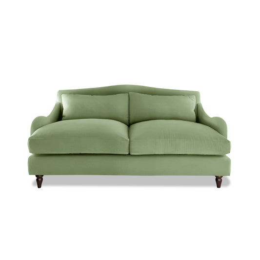 Felix 2.5 Seater Sofa in Moss Linen - Made to Order