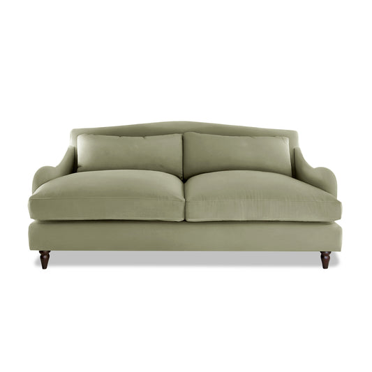 Felix 3 Seater Sofa in Sage Linen - Made to Order