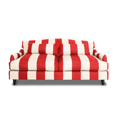 Felix 3 seater sofa in Petunia Stripes