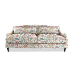 Felix 4 seater sofa in Natural Linen Kitty Indian Summer