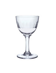 Six Liqueur Glasses with Lens Design by Vintage List