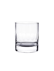 Two Whisky Glasses with Lens Design by Vintage List