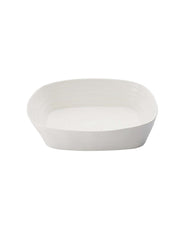 White Porcelain Rectangular Roasting Dish