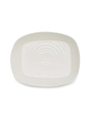 White Porcelain Rectangular Roasting Dish