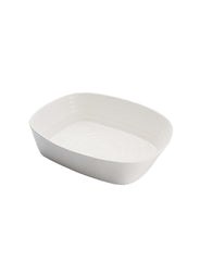 White Porcelain Rectangular Roasting Dish