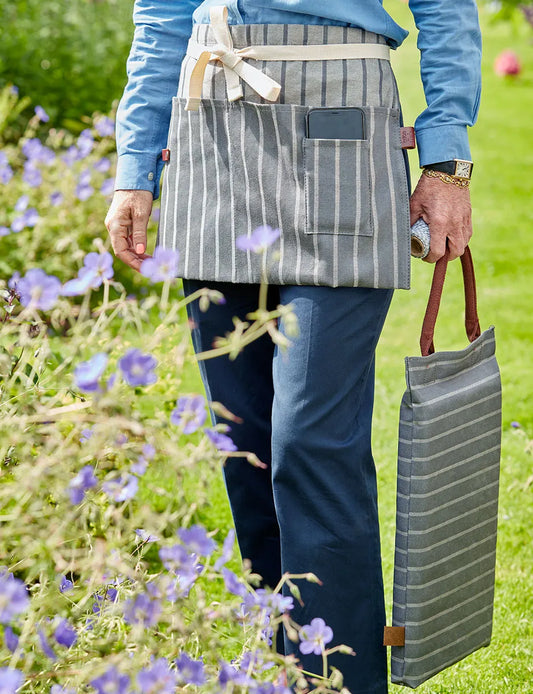 Grey Ticking Gardener’s Kneeler