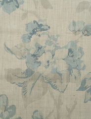 Midsummer Faded Blue Fabric Per Metre