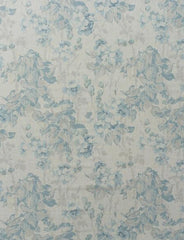 Midsummer Faded Blue Fabric Per Metre