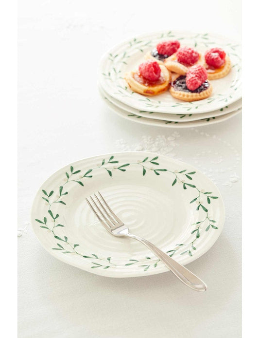 Amor Porcelain Side Plates - Set of Four