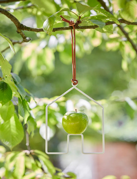 Apple Bird Feeder House