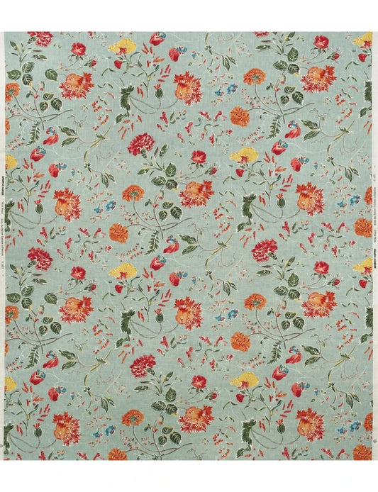 Wildwood Duck Egg Fabric Per Metre